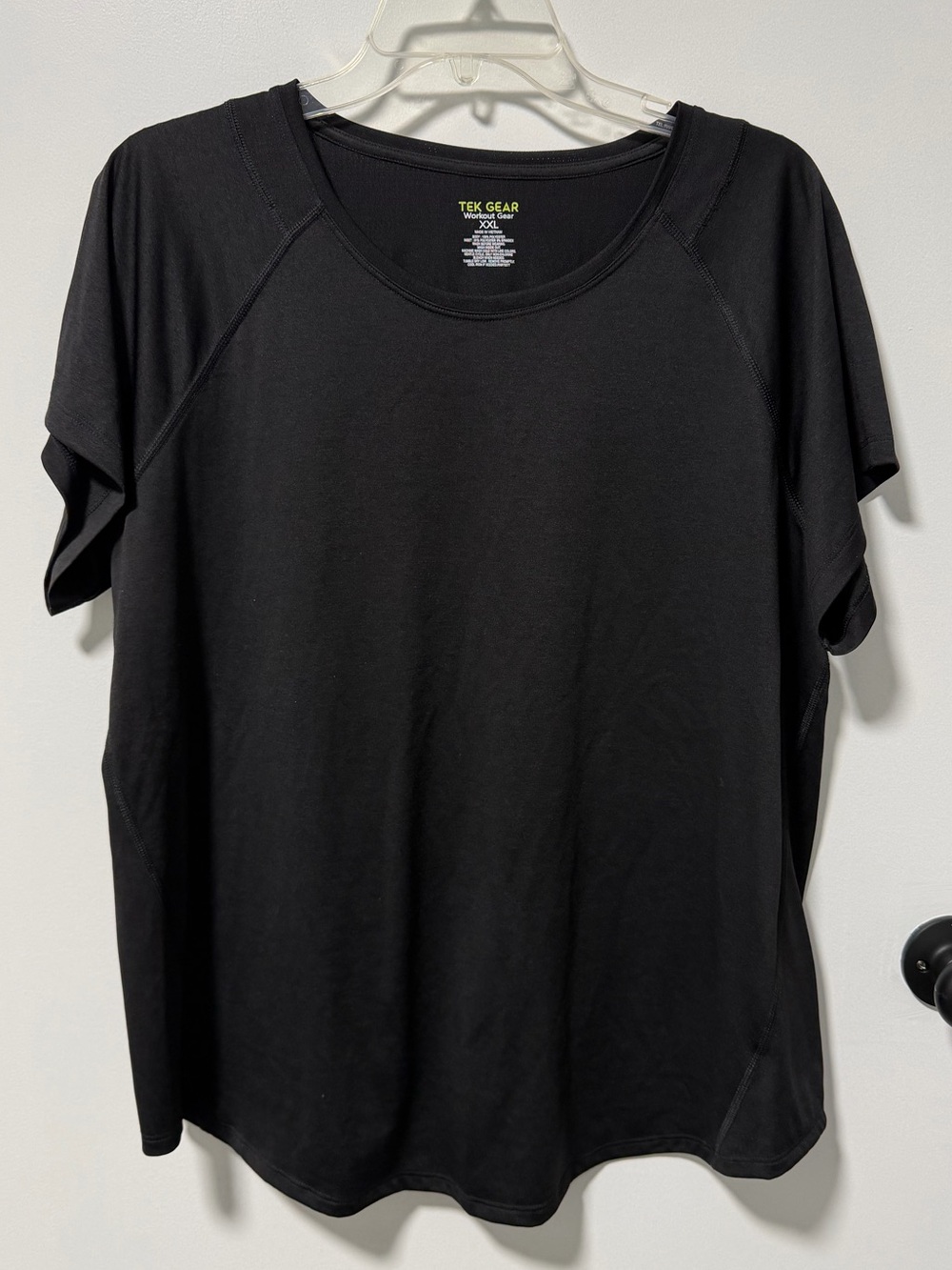 TekGear Black Athletic Workout Top | Size XXL